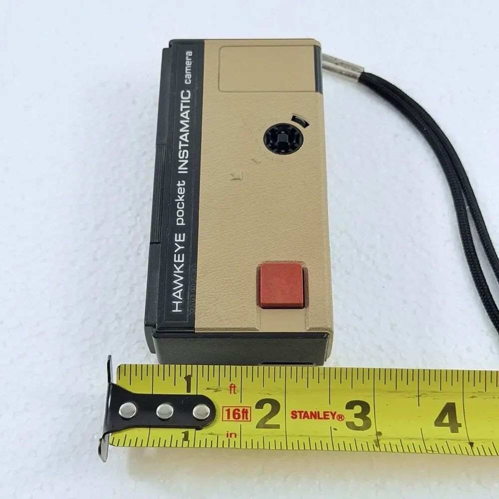 Vintage Kodak Hawkeye Pocket Instamatic 110 Camera 1970's - Untested